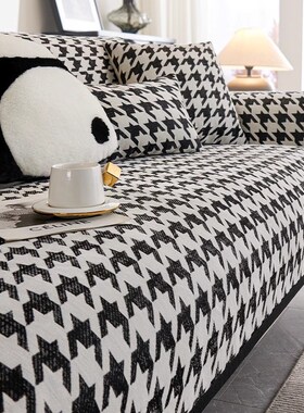 加工定制轻奢高级感沙发垫四季通用防滑皮沙发坐垫套罩专用盖布巾