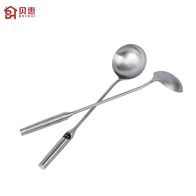 加长钢柄打菜勺无磁不锈钢炒勺加厚炒菜厨师专用食堂分菜勺家用,厨房/烹饪用具,锅铲,淘宝优惠券,粉丝福利购,淘宝优惠卷