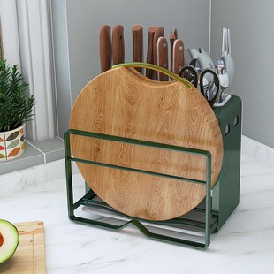 厨房多功能刀架菜刀砧板筷子一体刀座置物架刀具案板切菜板收纳架