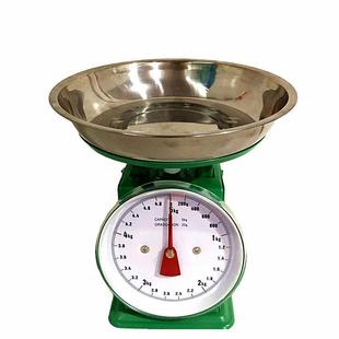 5kg弹簧秤商用小型家用盘称10公斤kg指针托盘秤老式机械厨房台称