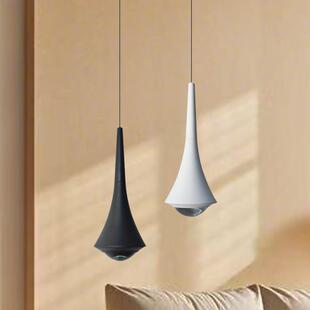 卧室床头吊灯现代简约可升降创意轻奢主卧床头灯小吊灯饭厅吊线