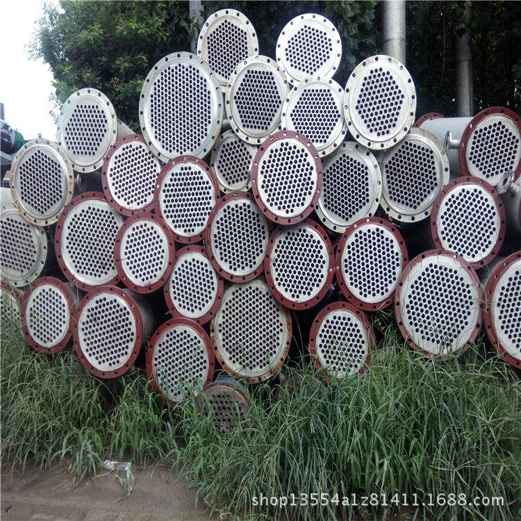 在线处理二*手80平方不锈钢列管冷凝器二*手30平方石墨冷凝器