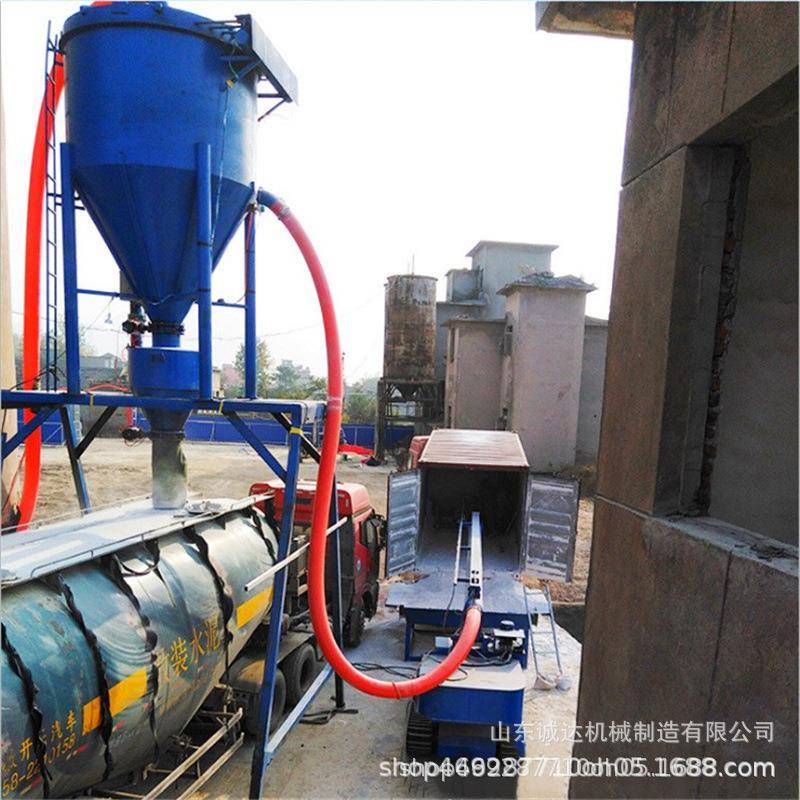 粉煤灰无尘装车吸灰机龙门架式气力输送机负压自吸式吸灰机