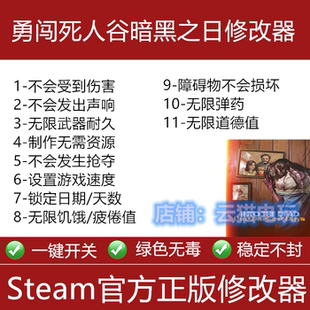 技能 不含游戲 Steam輔助Epic工具科技 勇闖死人谷暗黑之日修改器