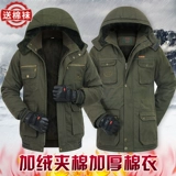 Зимний удерживающий тепло утепленный пуховик для работы, износостойкая куртка, защита от ожогов