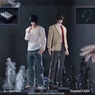 全新现货 GAMETOYS 死亡笔记 L 夜神月 双人硅胶版 带特典