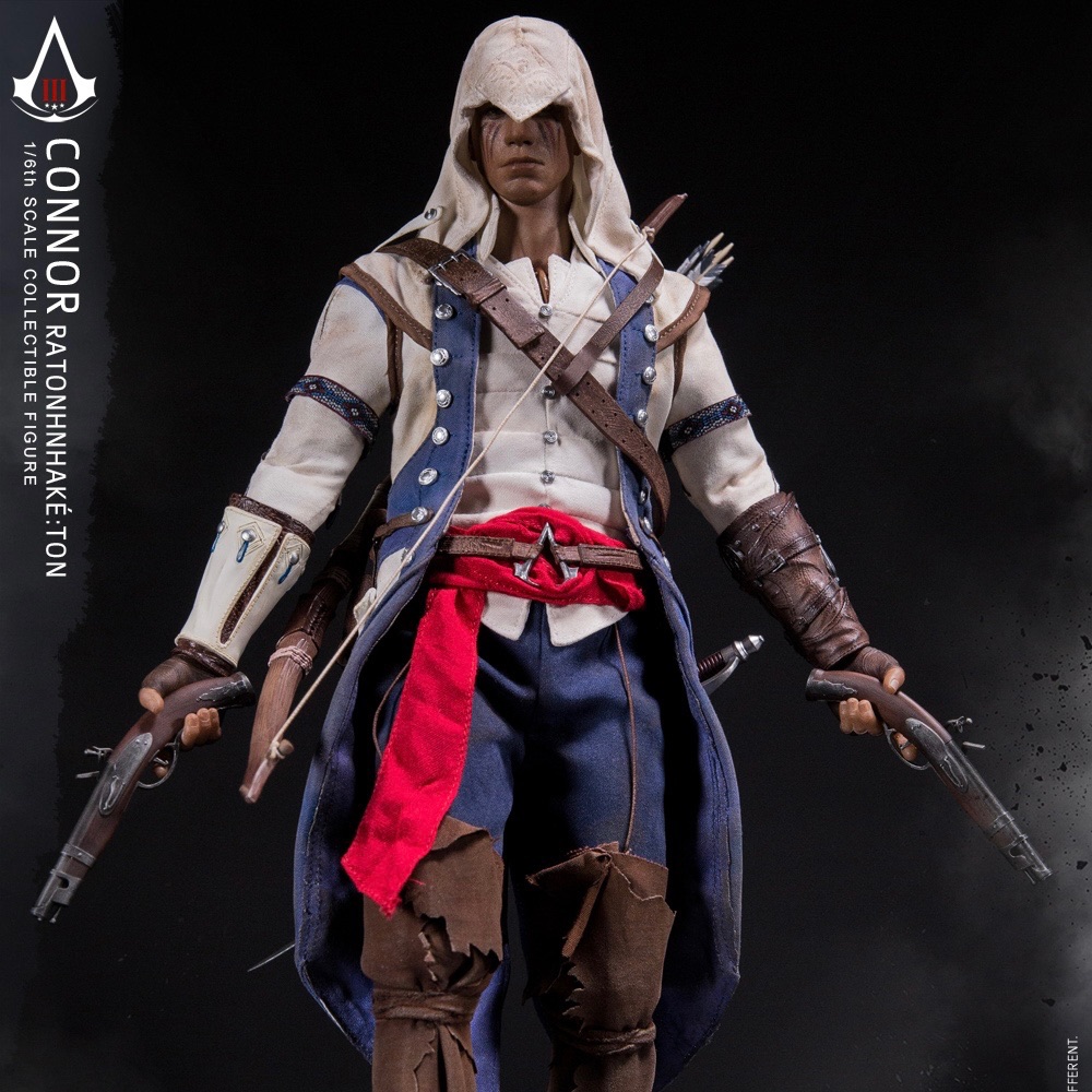 全新现货 DAMTOYS 1/6 刺客信条3 康纳