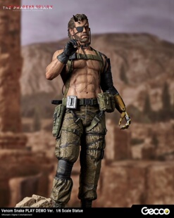 Gecco 1/6 MGS 合金装备 幻痛 SNAKE 毒蛇 蛇叔