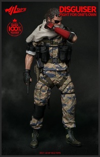 WJL TOYS 1/6 合金装备 幻痛 snake 蛇叔