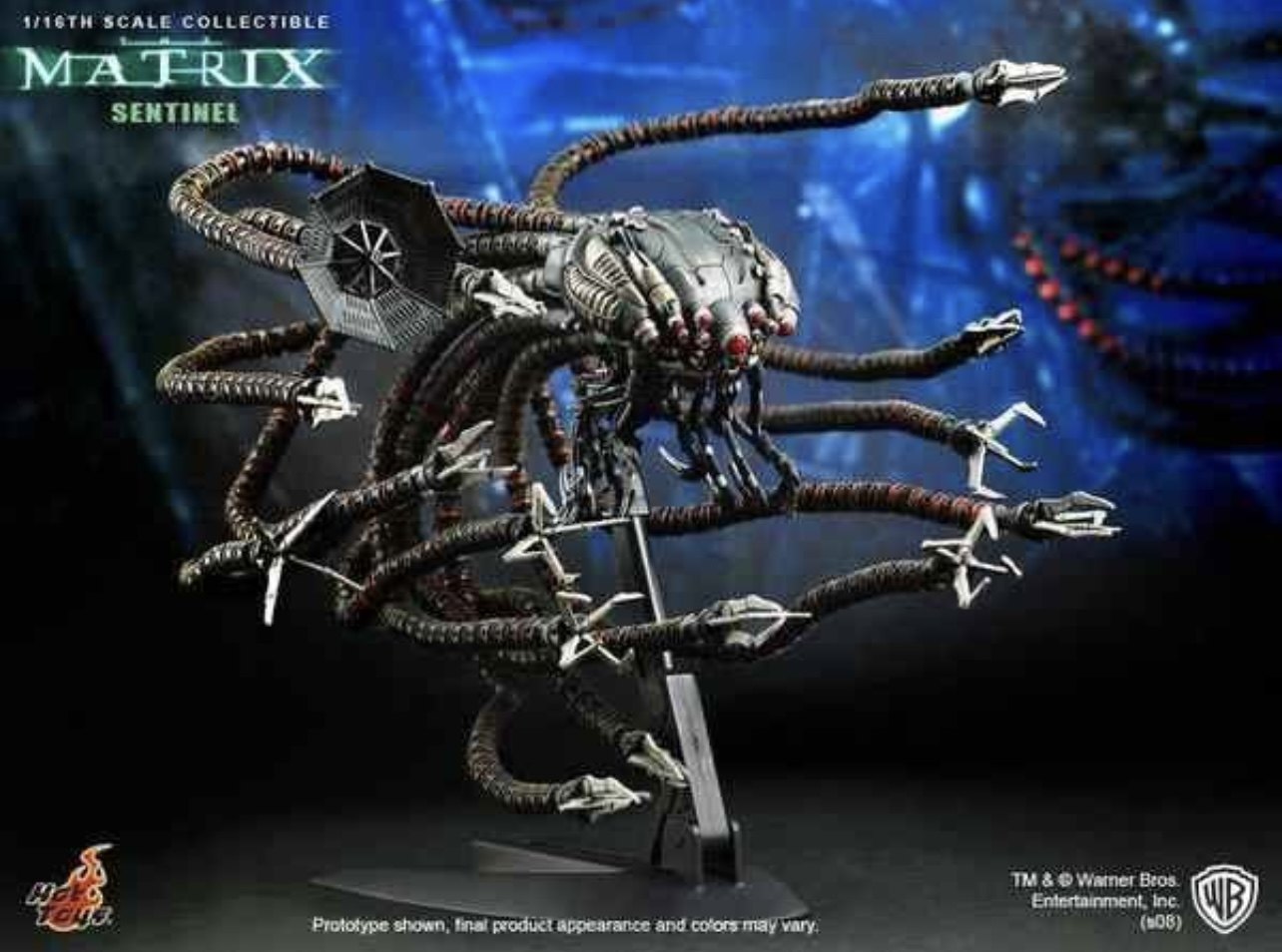 全新现货 HOTTOYS HT 1/60 黑客帝国 章鱼哨兵