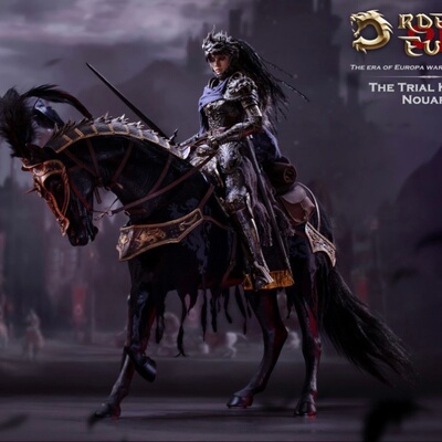 全新现货 POP COSTUME 1/6 欧罗巴 审判骑士 努瓦尔 WF限定