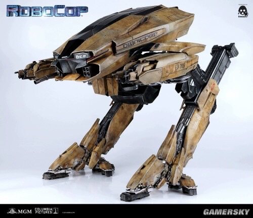 3A threeZero 铁甲威龙2014 机械战警 ED209 沙漠黄