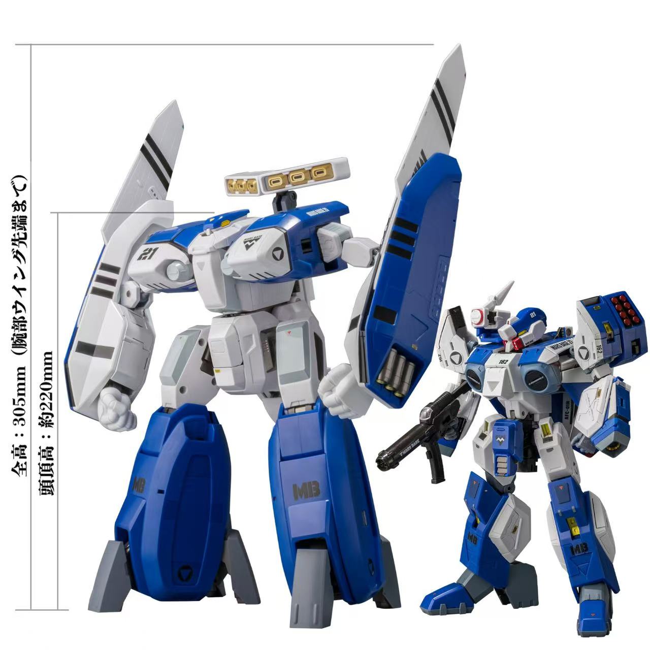 千值练 RIOBOT 机甲创世纪 AB-01H 贝塔 + AFC-01H 火光 合体套装图片