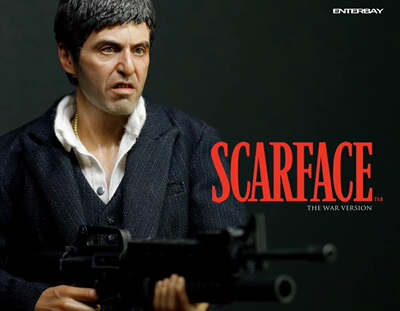 全新现货 Enterbay EB 1/6 疤面煞星 战争版 阿尔帕西诺