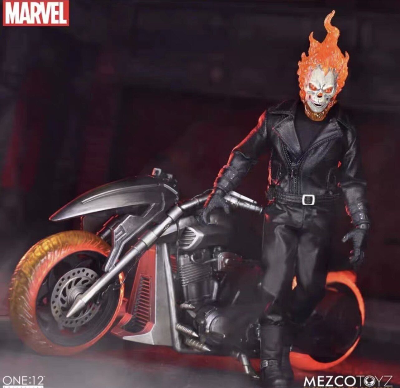 全新现货 MEZCO TOYS 1/12 恶灵骑士