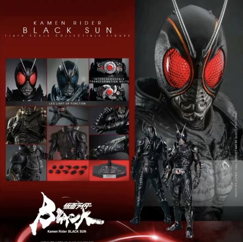 全新现货 HOT TOYS HT 1/6 假面骑士BLACK 黑日