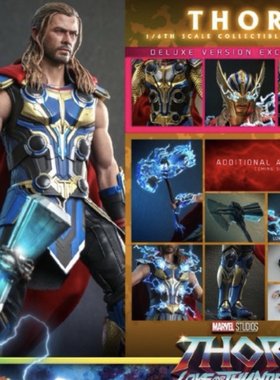全新现货 HOTTOYS HT 1/6 爱与雷霆 雷神索尔