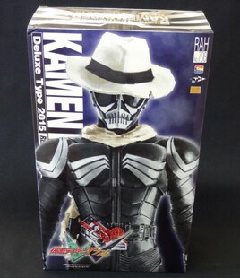 全新现货 MEDICOM RAH 1/6 假面骑士W Skull 骷髅水晶 2.0版