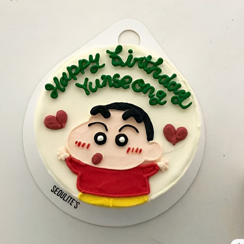 蜡笔小新蛋糕糯米纸打印