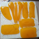 拨筋棒美容棒面部牛角眼部脸部家用全身经络通用刮痧按摩板棒套装