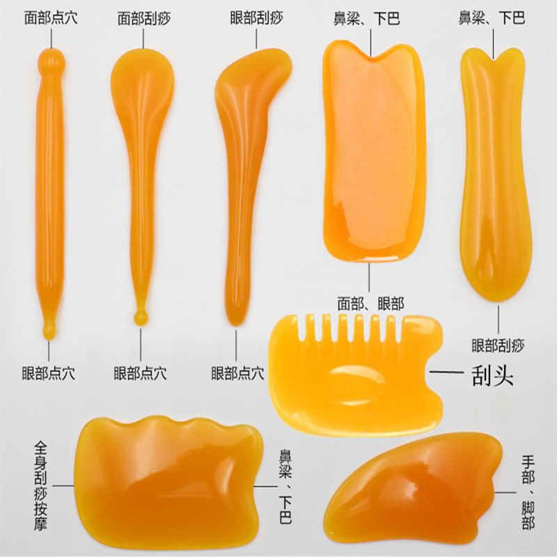 全身通用颈部拨经棒刮痧按摩板