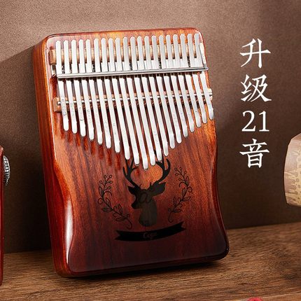 cega21音卡林巴拇指琴21音初学者女生正品手指姆钢琴易学乐器专业