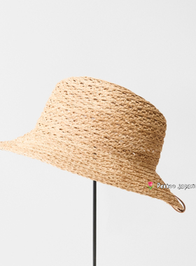 57.5cm mature ha. MRB-012 镂空透气草编帽raffi mesh braid hat