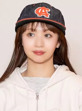 可手洗 61cm CA4LA ZKN02590 美式休闲时尚 刺绣logo  纯棉棒球帽