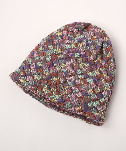 TKU00320 CA4LA BASKET KNIT 彩色针织堆堆帽 复古 60cm