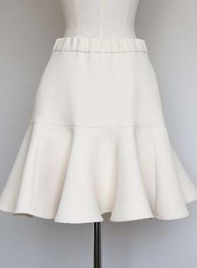 ayako Gypsohila Fleuri Skirt A型 高腰荷叶边半身裙