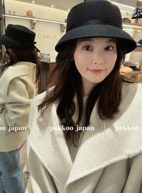 57.5cm CA4LA KTZ02544 CF CASABLANCA6 羊毛礼帽蝴蝶结丝带