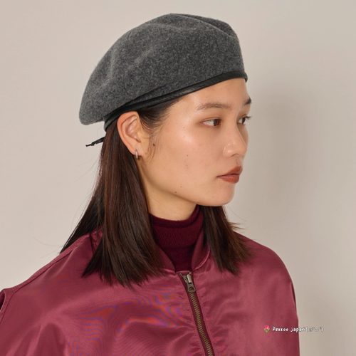 分码 arth Ca Monty Beret 254021007 休闲男女款 羊绒混纺贝雷帽