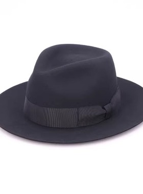 58.5cm CA4LA ZKN02561 AMERICAN P HAT 秋冬优雅中折羊毛礼帽