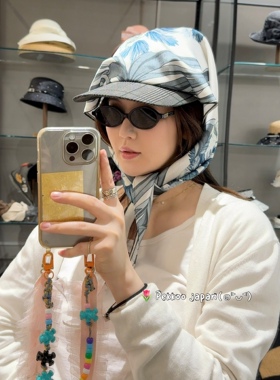 56-60cm CA4LA CAM11016 丝巾棒球帽 TALO 高定系列