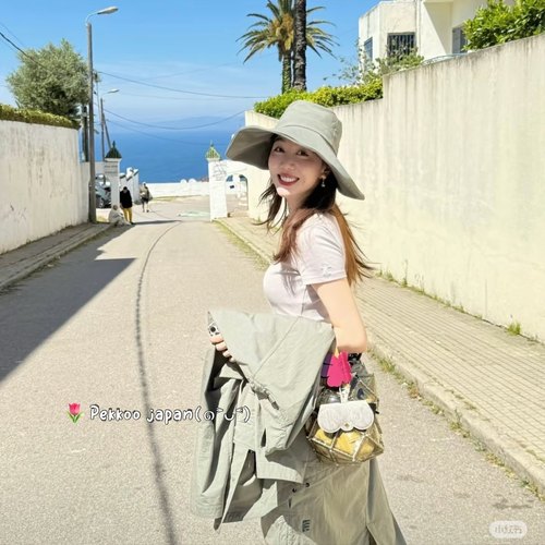 CA4LATKU00471大帽檐渔夫帽