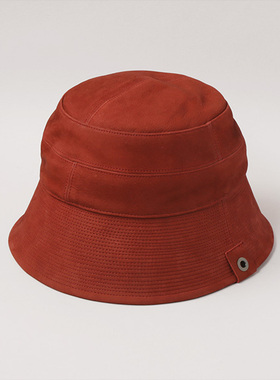 58.5cm CA4LA ZKN02460 OIL NUBUCK SAILOR HAT 牛皮磨砂皮渔夫帽