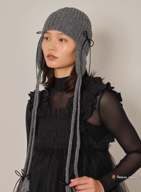 56-58cm Arth x aya mitsuami 254021250 秋冬甜美可洗护耳针织帽