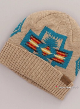 55-59cm CA4LA PENDLETON KNIT CAP AAF00043 男女同款羊毛针织帽