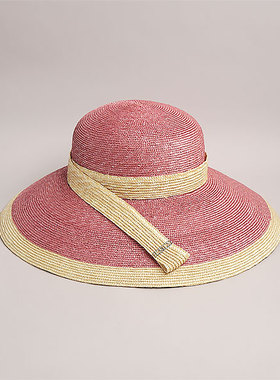 57cm CA4LA CAM60102 CASABLANCA24 夏季 大帽檐防晒遮阳圆顶草帽