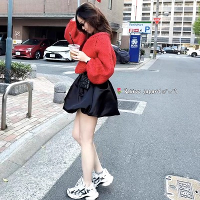 手工编织羊毛针织开衫甜美可爱