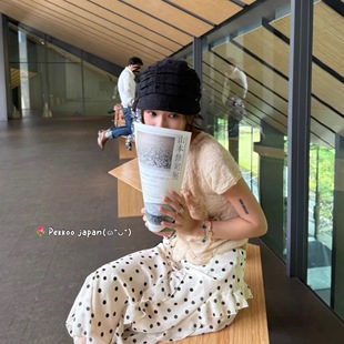 yigenanaya同款 CA4LA KTZ02680/02657 MINT3 休闲百搭褶皱报童帽