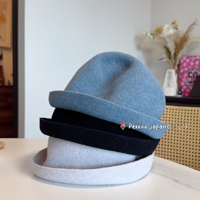 matureha渔夫帽日系甜美冬保暖