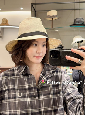 分码 8cm帽檐 CA4LA DOU02020 TASOGARE WIDE 防晒草帽礼帽