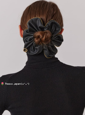 OVERRIDE Chapeaud'O 253060217 优雅高级 25秋冬 皮革发圈