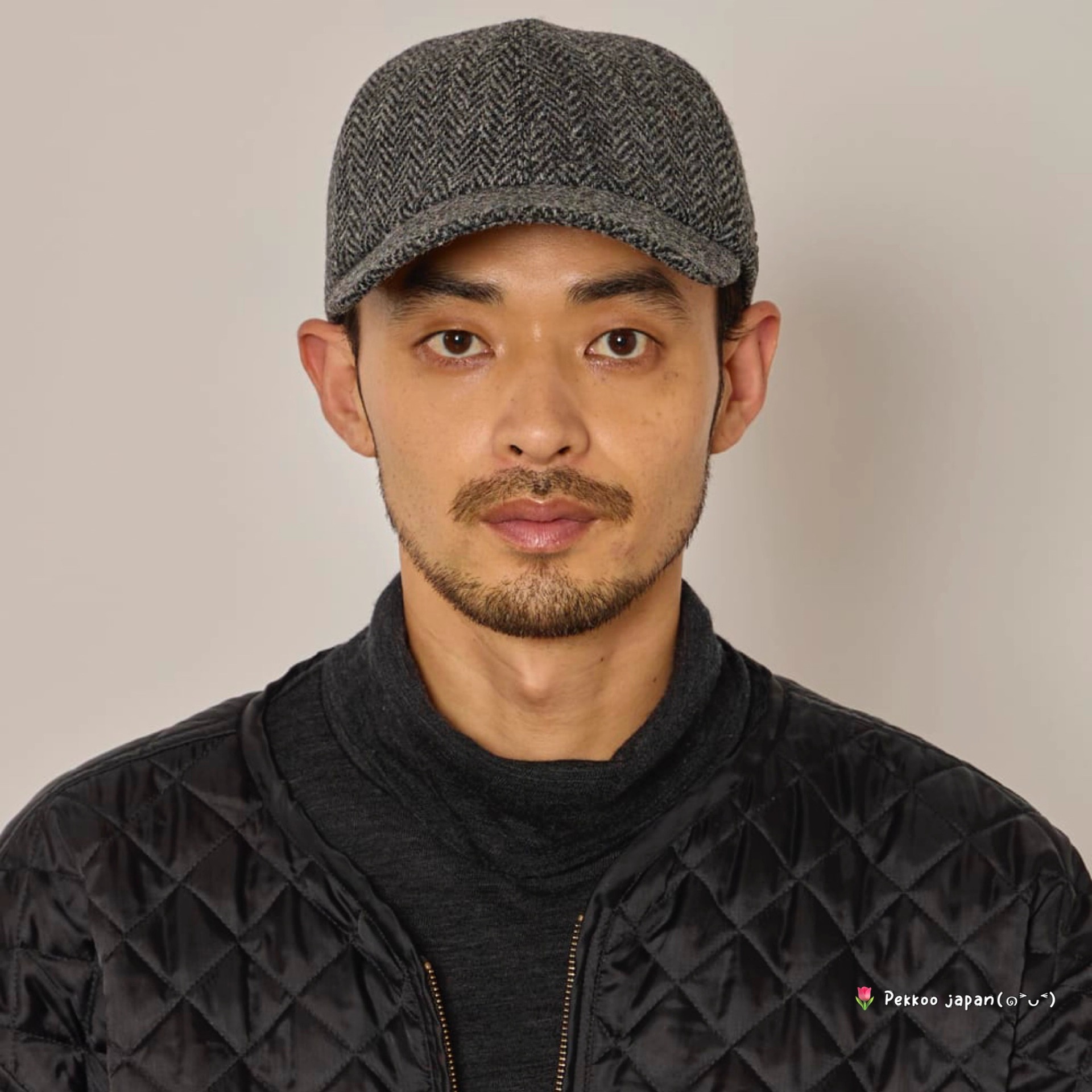 57-59cm arth Harris Tweed Cap 254021002 百搭质感粗花呢鸭舌帽