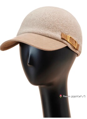 uv防晒 57cm Athena New York 秋冬羊毛混纺 显脸小鸭舌帽 Nelly