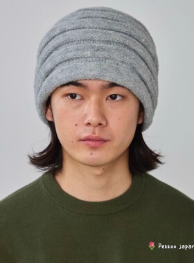 57-59cm OVERRIDE REVERSE RIDGE BEANIE 羊毛混纺冷帽 254090009