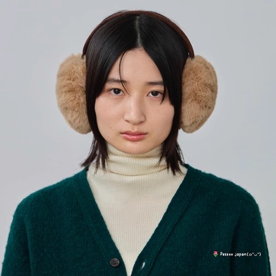 57-59cm OVERRIDE CORD FAKEFUR 254090237秋冬柔软毛绒 保暖耳罩