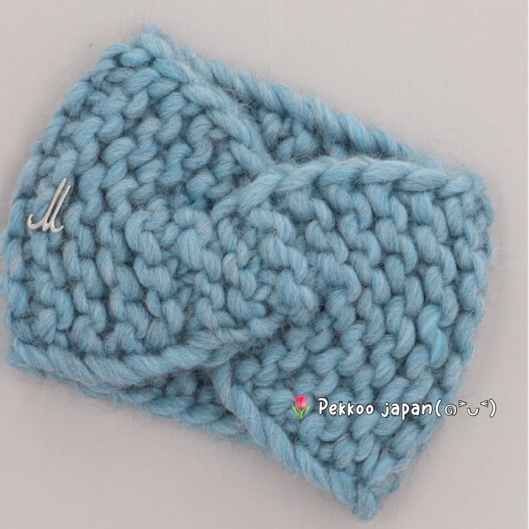 CA4LA AMAR MUH10707日系秋冬新款 休闲百搭 立体感粗编针织发带