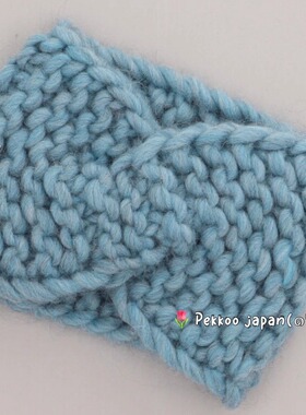 CA4LA AMAR MUH10707日系秋冬新款 休闲百搭 立体感粗编针织发带